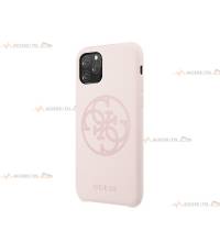 coque de téléphone guess rose pâle pour iphone 11 pro