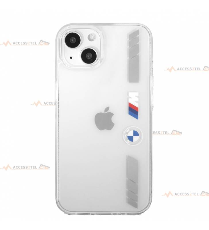 coque de téléphone BMW transparente pour iPhone 13