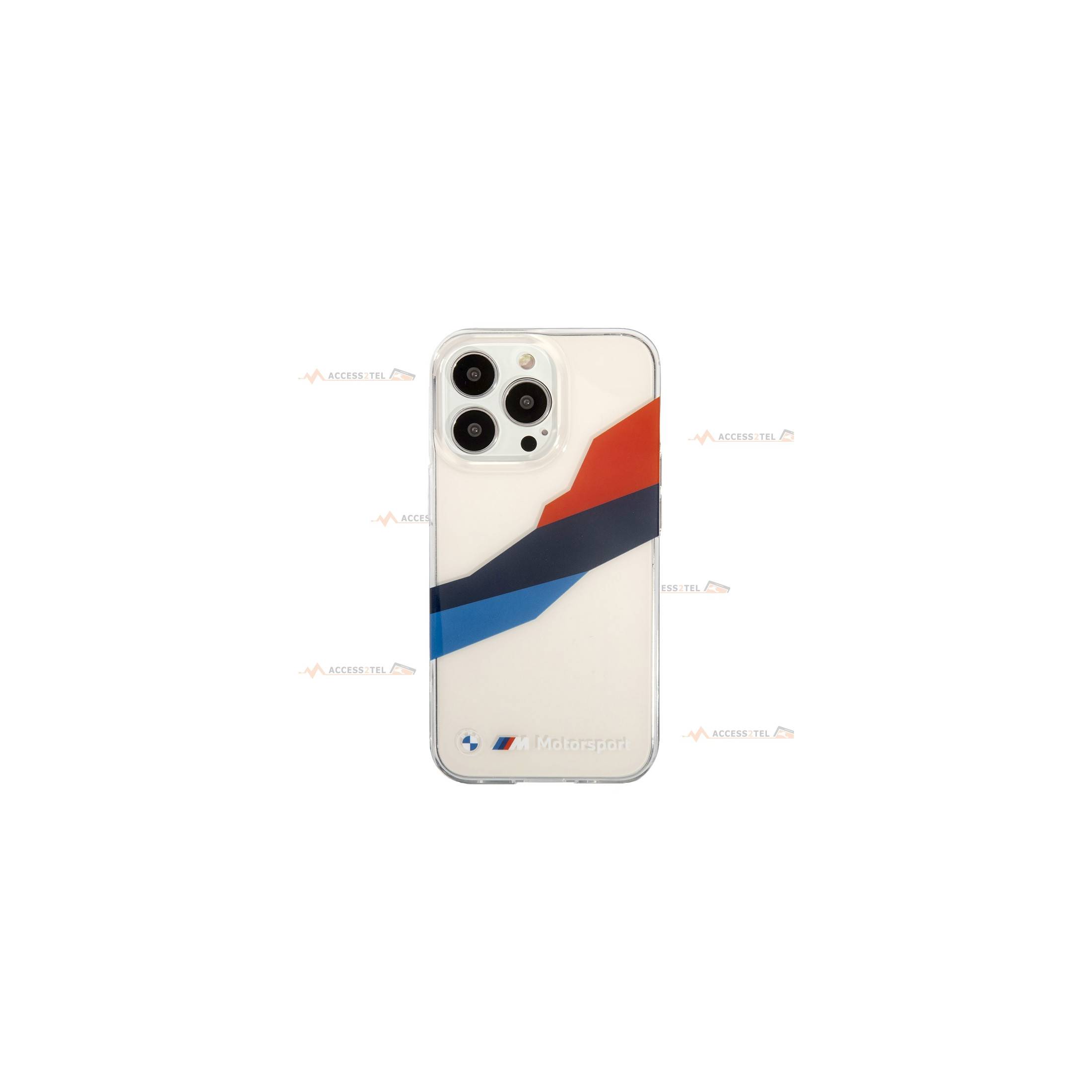 coque de téléphone BMW transparente pour iPhone 13 Pro Max