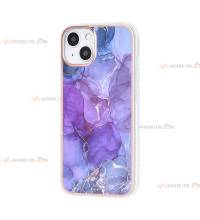 coque de téléphone Uniq marbre violet pour iPhone 13