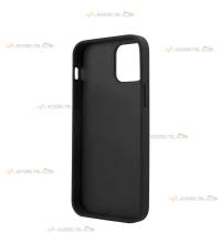 coque de téléphone noire karl lagarfeld renforcée en TPU pour iphone 12 intérieur