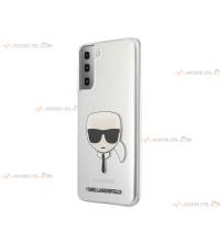 coque de téléphone karl lagarfeld transparente avatar pour samsung galaxy s21