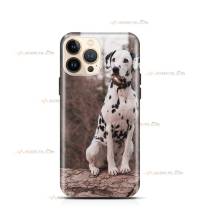 coque de téléphone avec un dalmatien