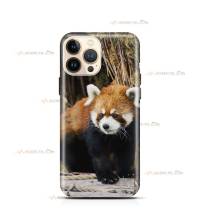 coque de téléphone avec un panda roux