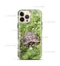 coque de téléphone avec une tortue de jardin