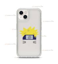 coque de téléphone transparente avec Naruto