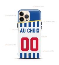 coque de téléphone personnalisable avec son nom sur le maillot de l'équipe de foot portuguaise FC Porto