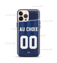 coque de téléphone personnalisable avec son nom sur le maillot de l'équipe de rugby SU Agen