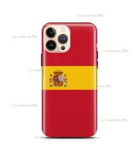 coque de téléphone avec le drapeau de l'Espagne