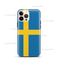 coque de téléphone avec le drapeau de Suède