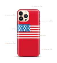 coque de téléphone avec le drapeau des états-unis