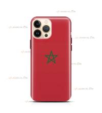 coque de téléphone avec le drapeau du Maroc