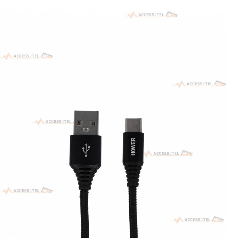 cable usb c vers usb 1.5 mètre nylon