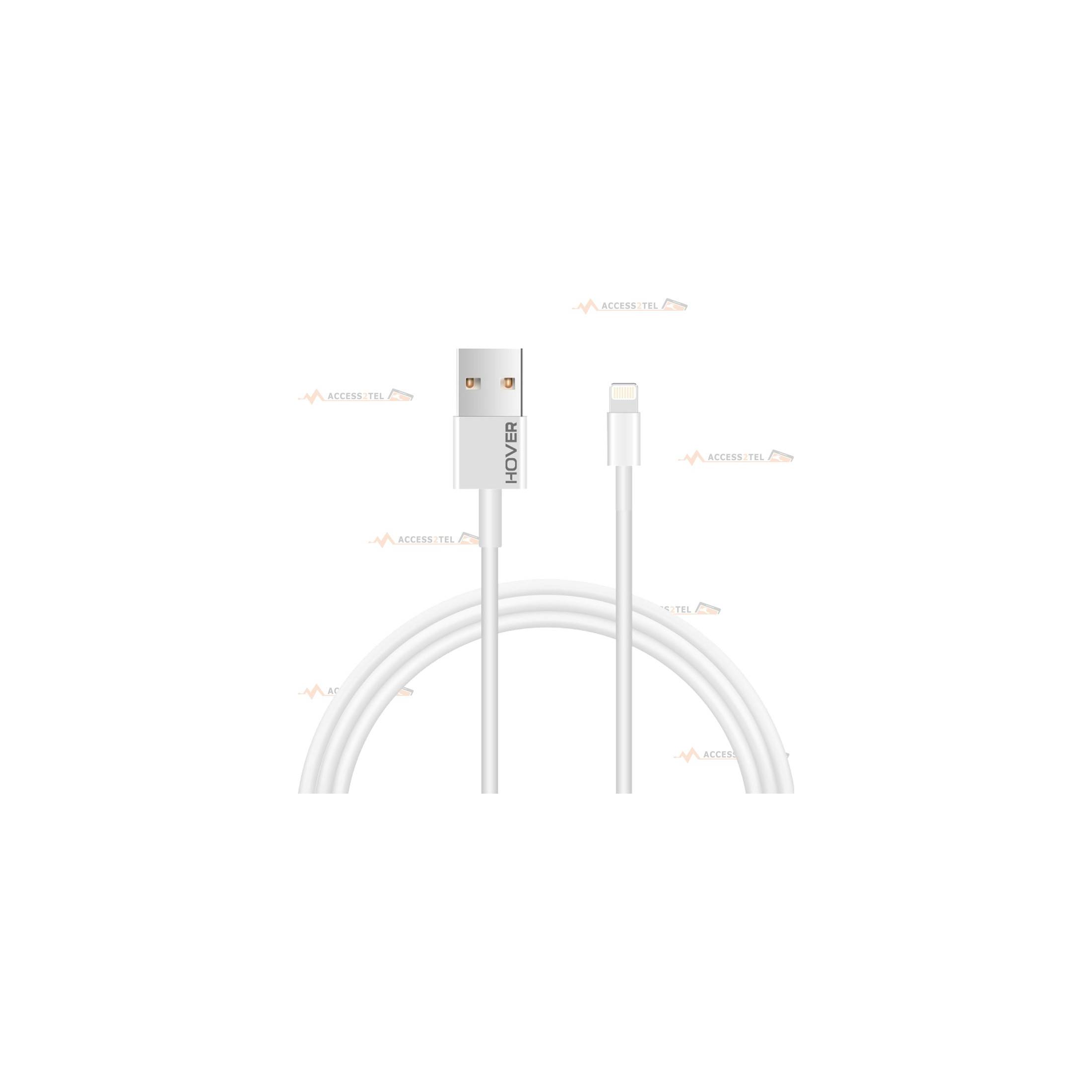 cable lightning vers usb 1 mètre