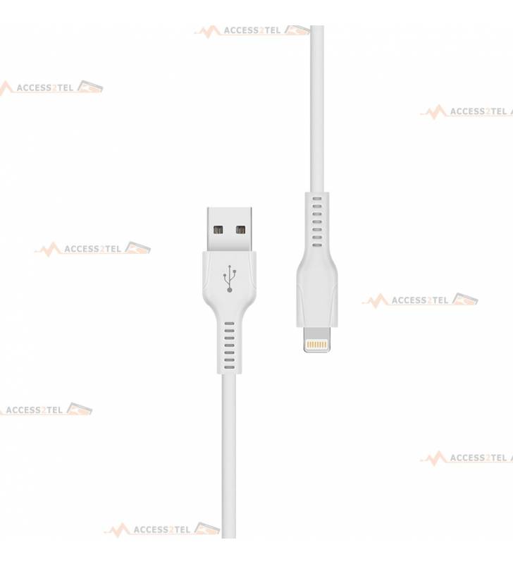 cable lightning vers usb fast charge 1 mètre