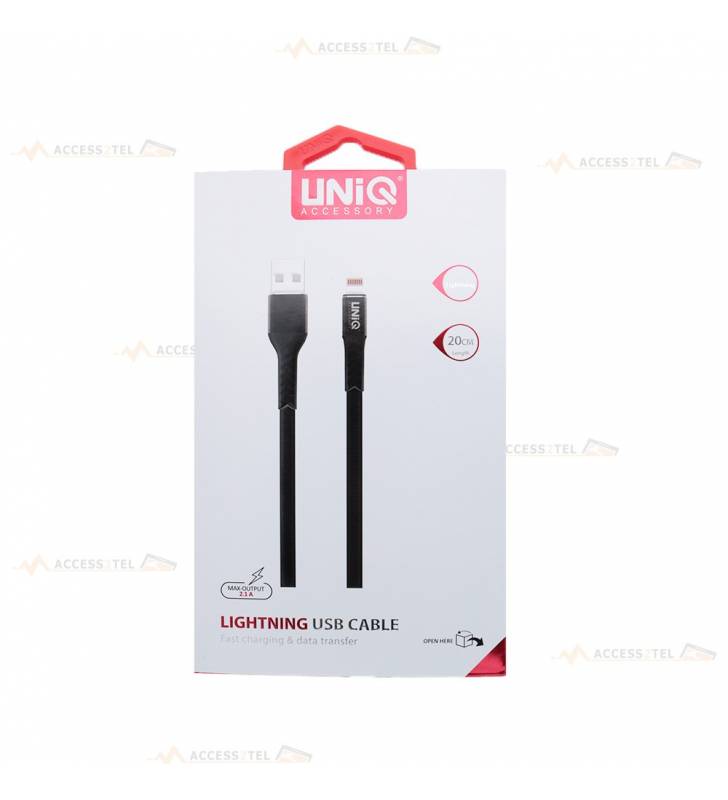 cable de chargement usb vers lightning boite