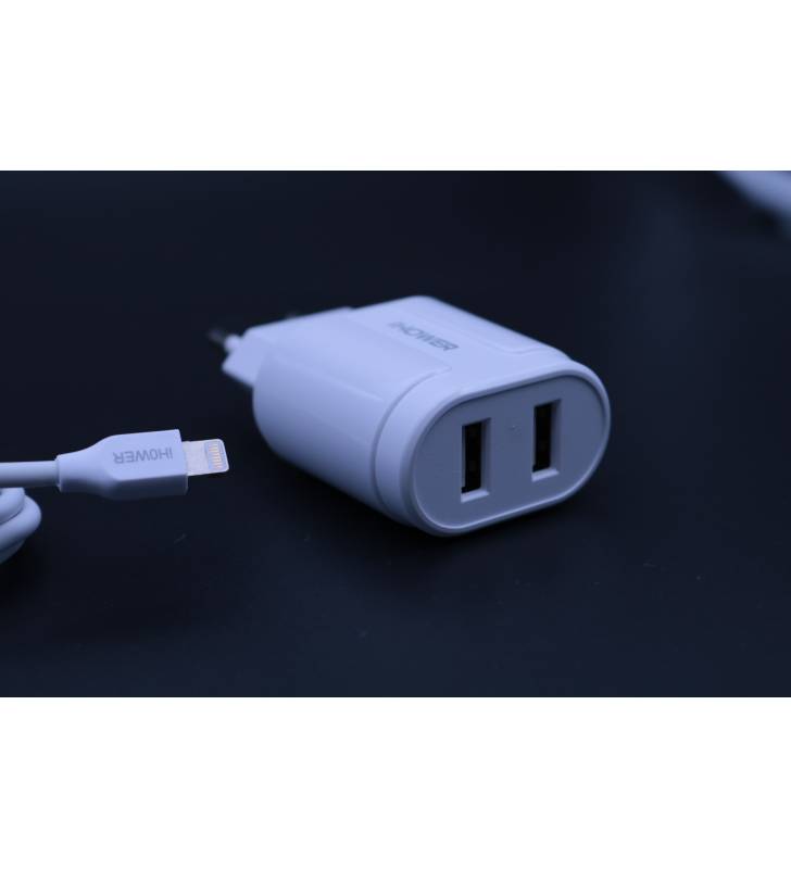 chargeur de telephone 2 ports usb