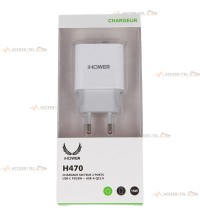 boite chargeur usb et usb c 2 ports ihower