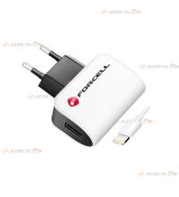 chargeur port usb avec cable lightning