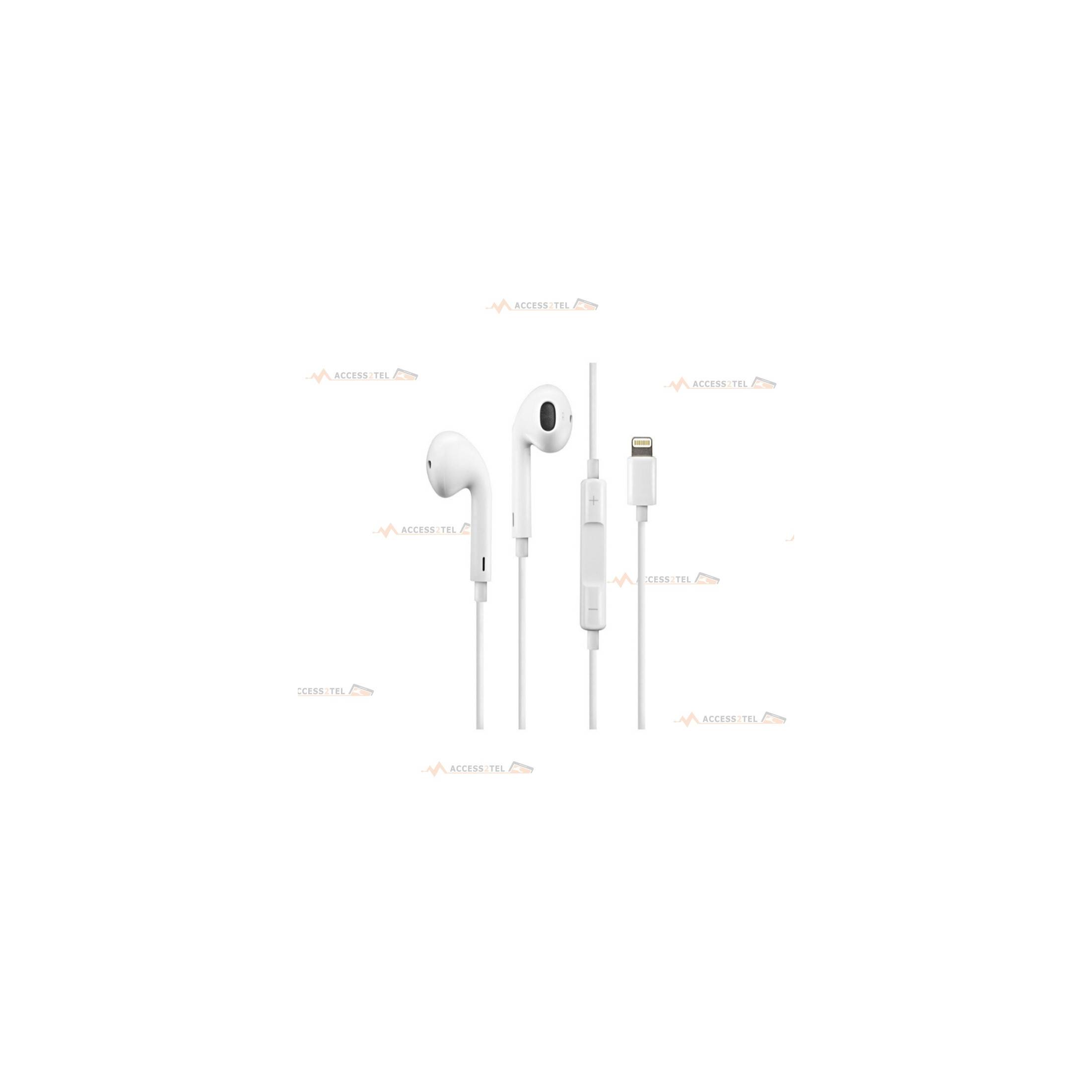 earpods apple lightning micro et boutons de contrôle