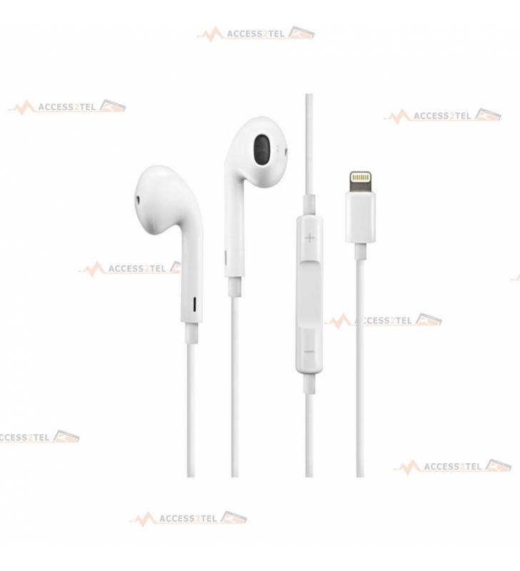 earpods apple lightning micro et boutons de contrôle