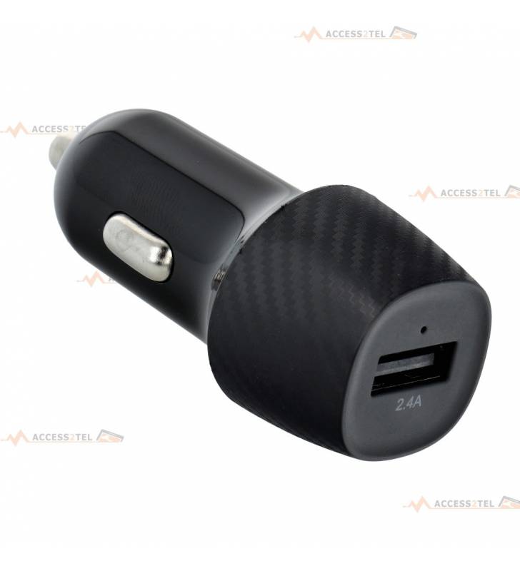 chargeur telephone allume-cigare port usb 12w