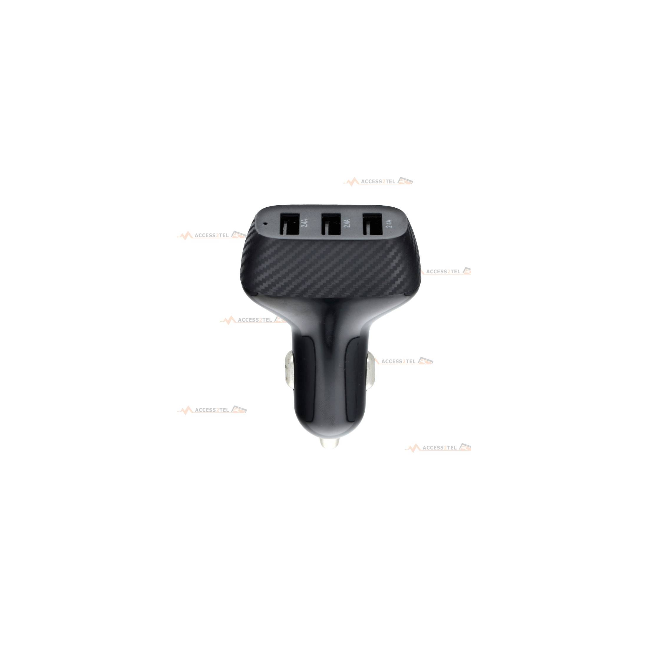 chargeur allume-cigare ports usb smart charge