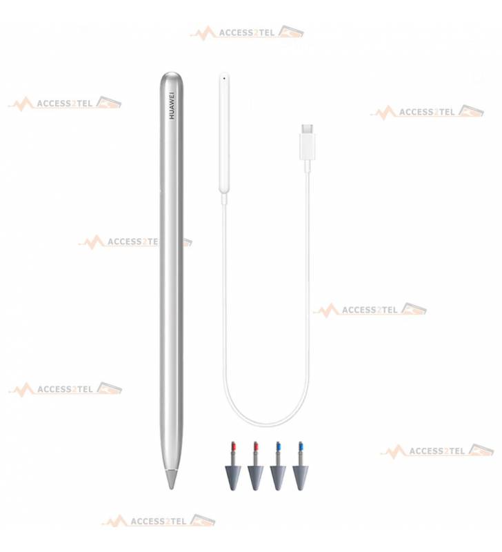 stylet bluetooth pour tablette huawei m-pencil chargeur et pointes