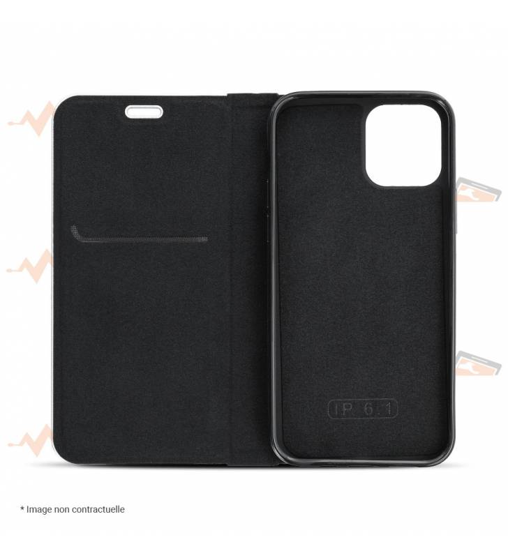 etui renforcé pour iphone 7 et iphone 8 carbone ouvert