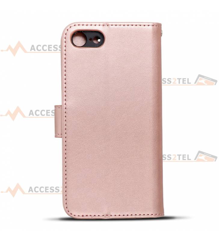 étui pour iphone 7 et iphone 8 arbre rose gold face