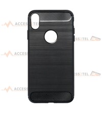 coque renforcée pour iphone XS max carbone