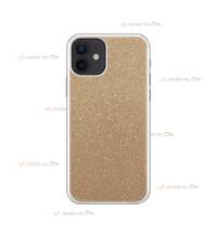 coque pour iphone 11 paillettes dorée