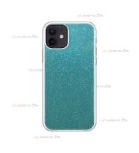 coque pour iphone 11 paillettes turquoise