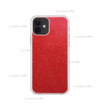 coque pour iphone 11 paillettes rouge