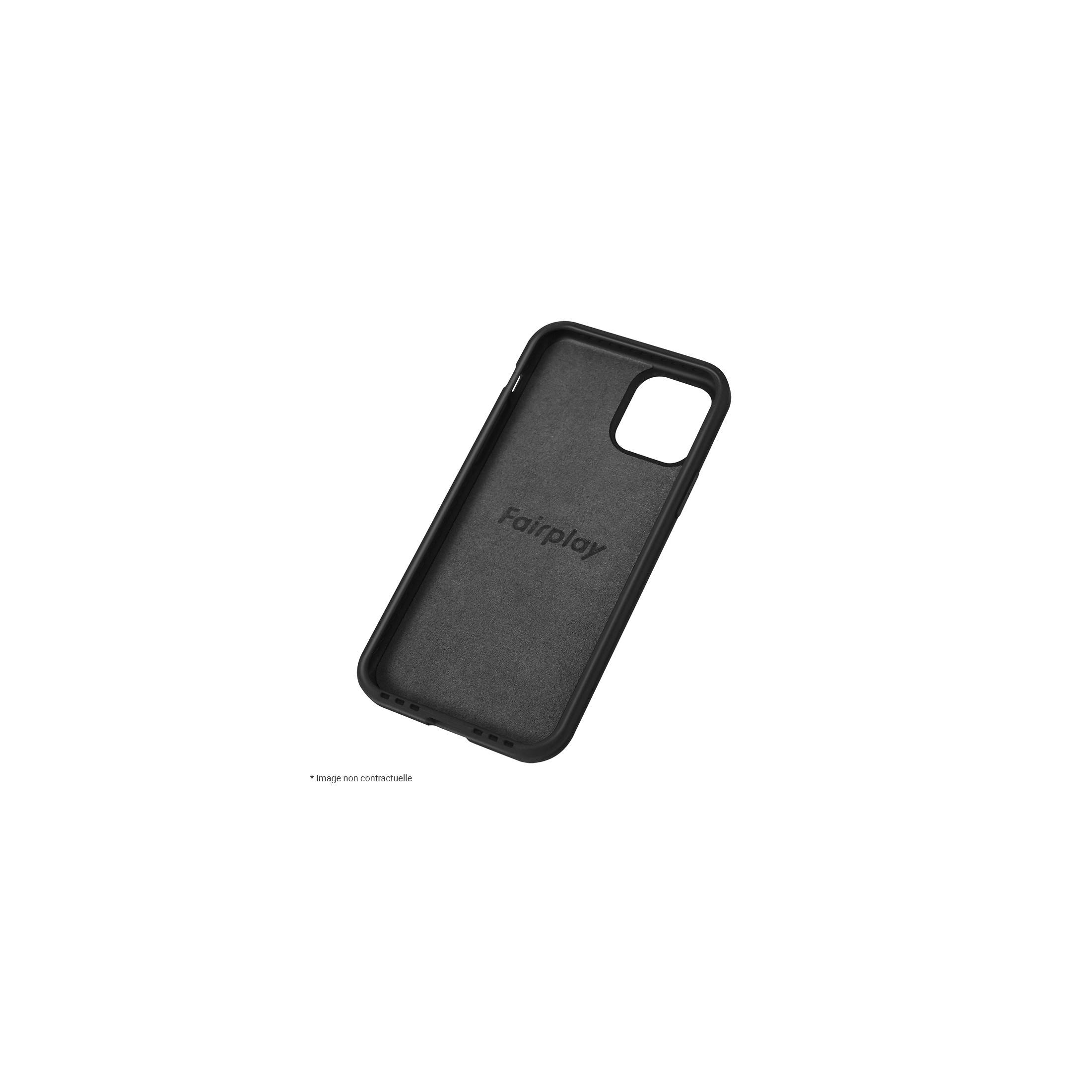 coque renforcée pour iphone 11 en noyer dos