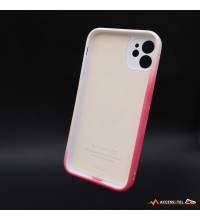 coque de téléphone pop design rouge pour iphone 11 intérieur microfibres