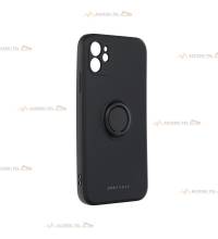 coque noire avec anneau pour iphone 11