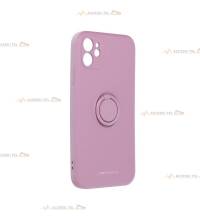 coque violette avec anneau pour iphone 11