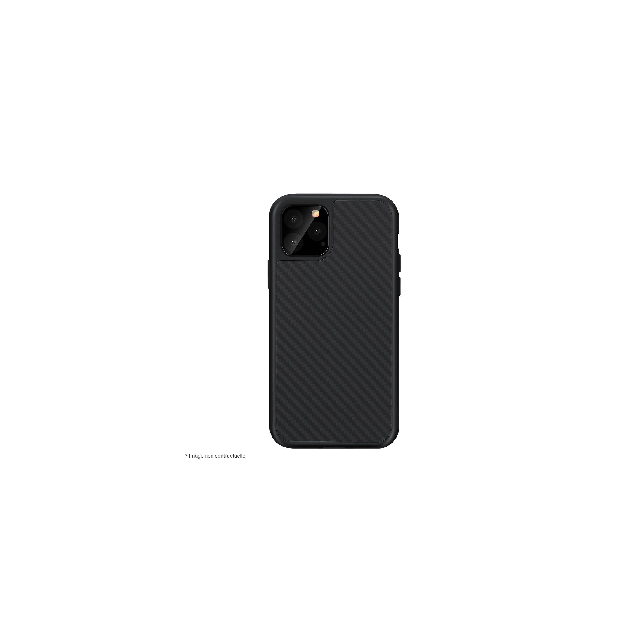 coque renforcée pour iphone 11 pro fibre d'aramide