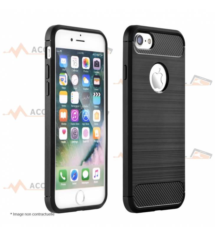 coque renforcée pour iphone 11 pro carbone smartphone