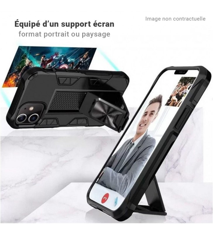 coque renforcée avec aimant pour iphone 11 support film