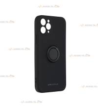 coque noire avec anneau pour iphone 11 pro