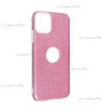 coque renforcée pour iphone 11 pro max paillettes rose