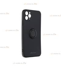 coque noire avec anneau pour iphone 11 pro max