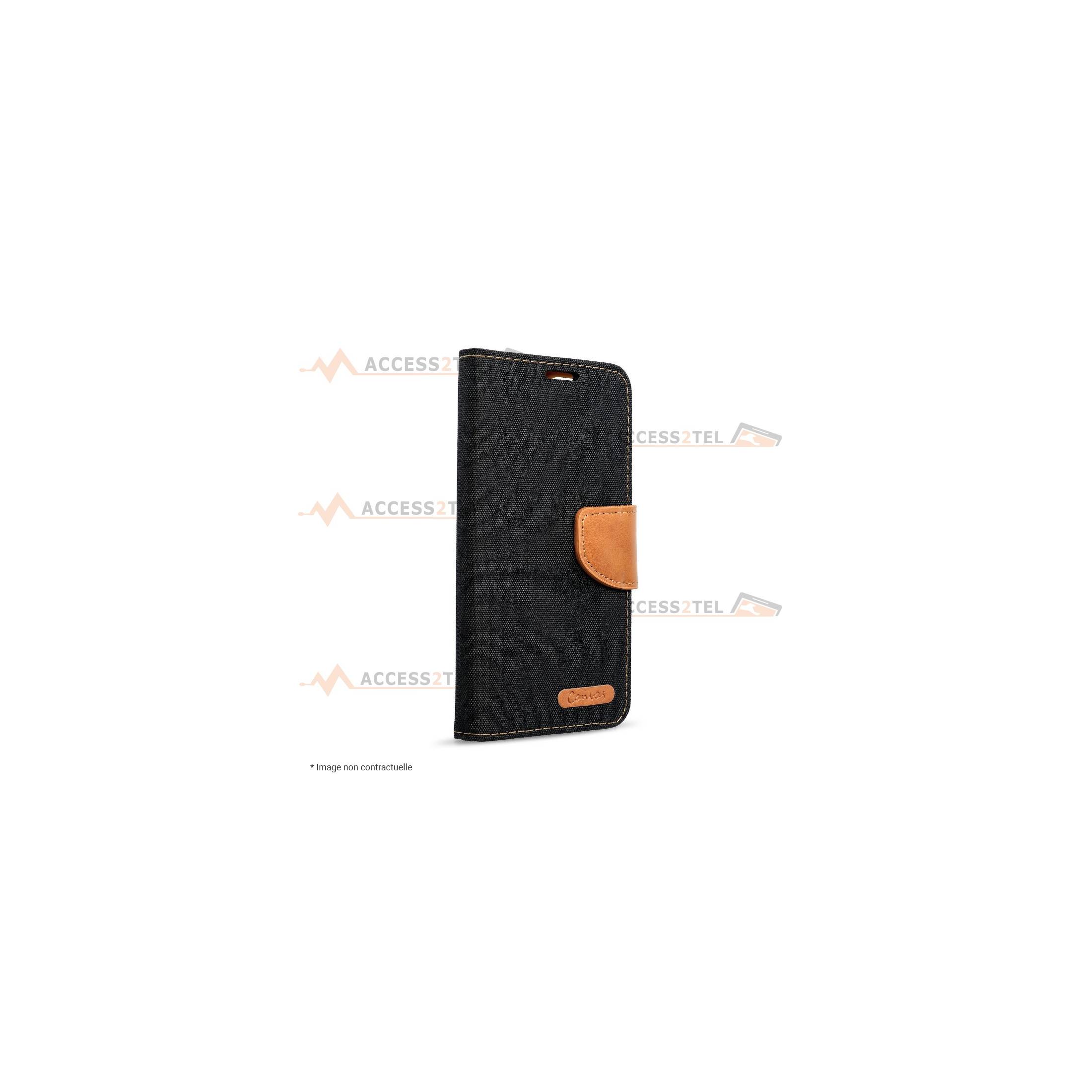 étui pour iphone 11 pro max imitation jean noir