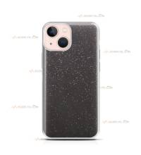 coque pour iphone 13 mini paillettes noire