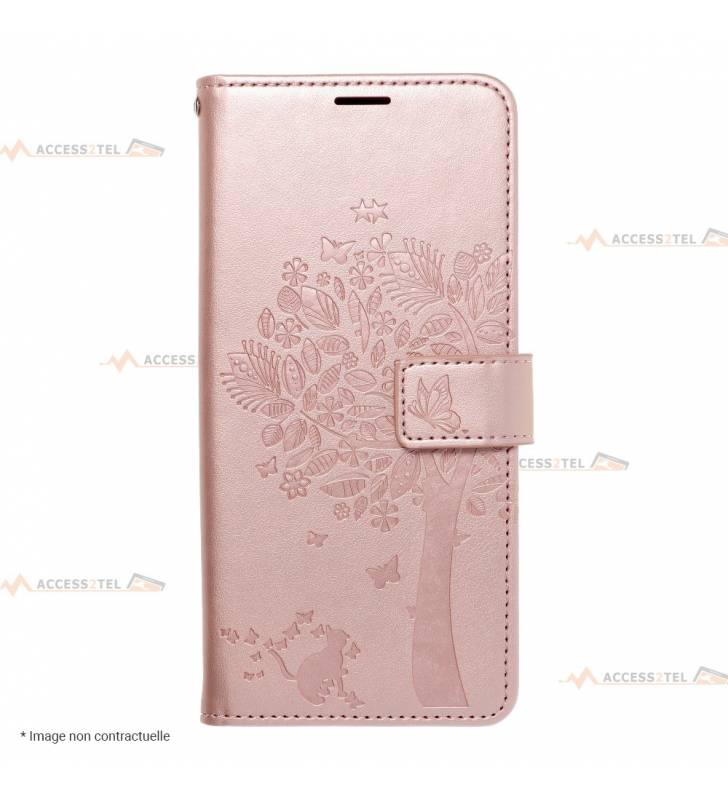 étui pour iphone 13 mini arbre rose gold