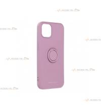 coque violette avec anneau pour iphone 13