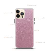 coque pour iphone 13 pro paillettes rose