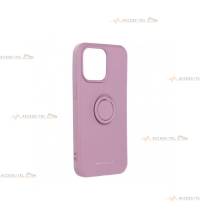 coque violette avec anneau pour iphone 13 pro